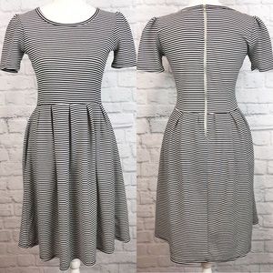 LuLaRoe Amelia Striped Size Small